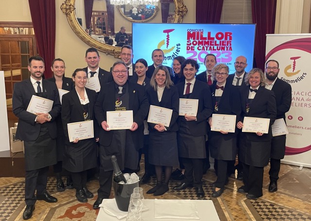 Competencia a Mejor Sommelier de Cataluña 2024 se intensifica con 13 aspirantes reunidos en Cervera 1 Competencia a Mejor Sommelier de Cataluna 2024 se intensifica con