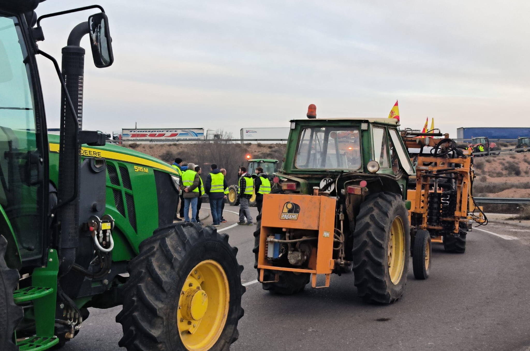 D.O. Cariñena respalda protestas de agricultores y busca soluciones justas 1 DO Carinena respalda protestas de agricultores y exige soluciones justas