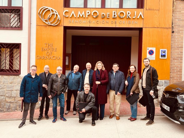 DOP Campo de Borja acoge la Visita Misión Inversa ICEX durante la Barcelona Wine Week 1 DOP Campo de Borja acoge la Visita Mision Inversa ICEX