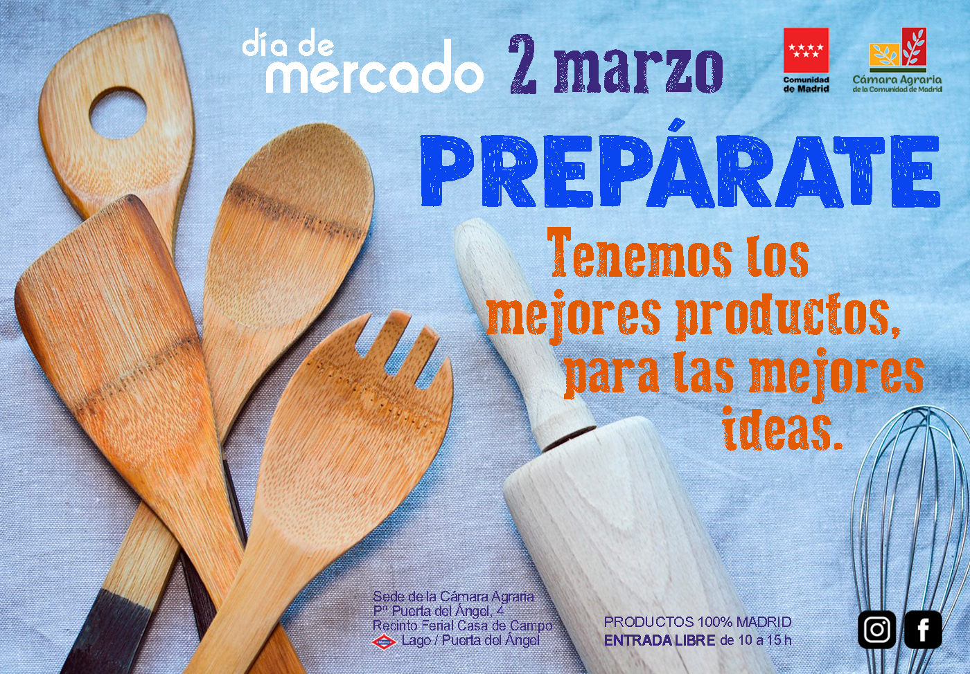 Dias de Mercado en Madrid Un escaparate para productos agroalimentarios