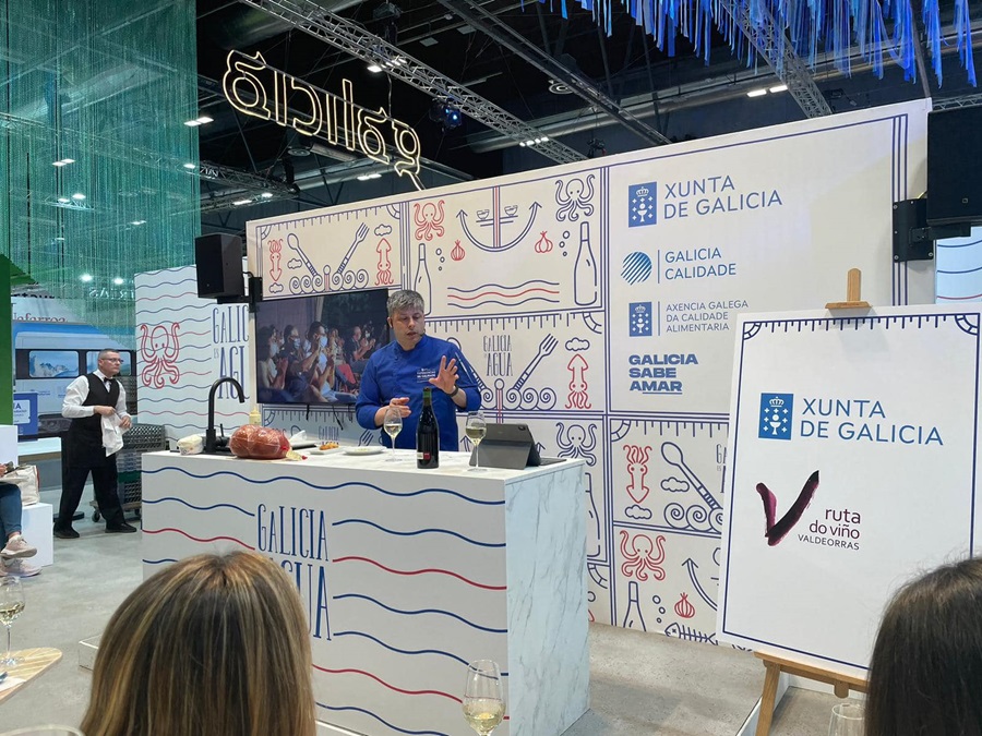 Fitur 2024 destaca los vinos de Valdeorras en su espacio gastronómico 1 Fitur 2024 escaparate promocional para los vinos de Valdeorras en