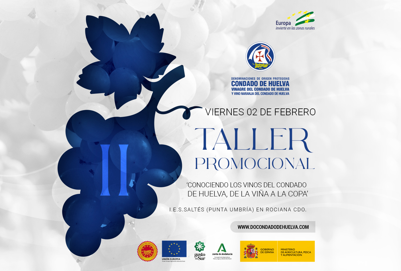 Segundo Taller Promocional presenta los vinos del Condado de Huelva