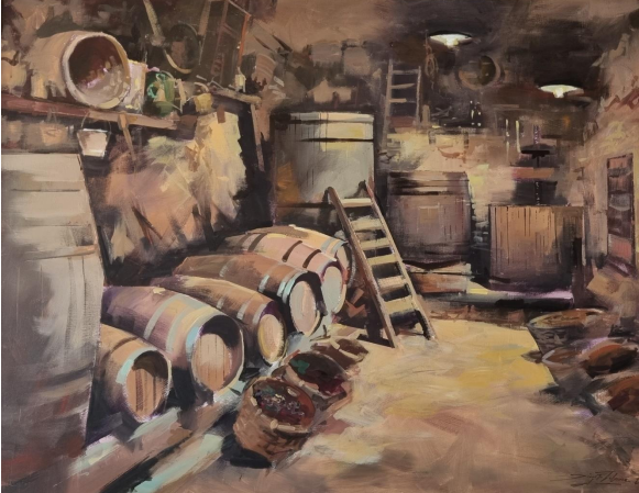 V Concurso de Pintura al Aire Libre Vino DOP Cangas