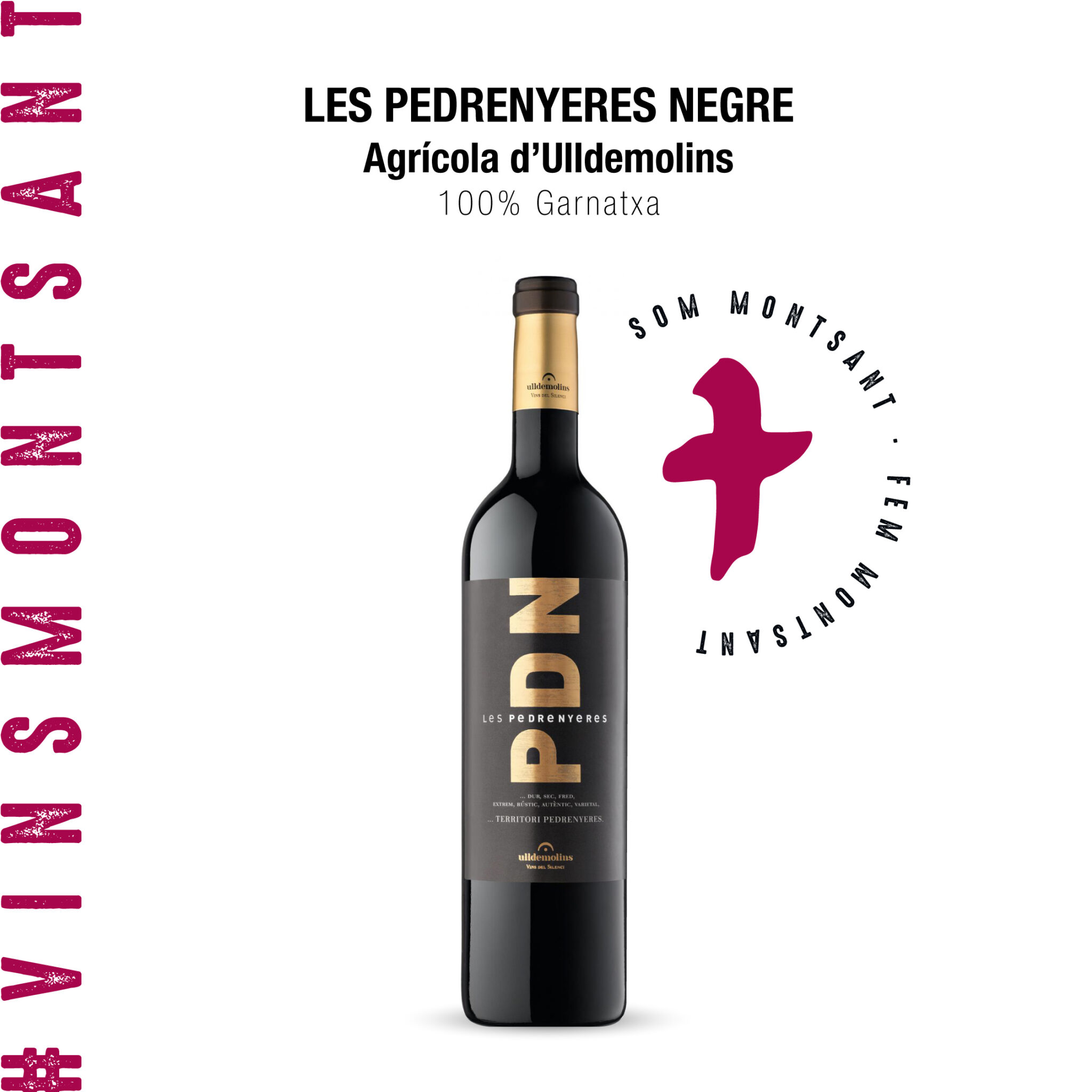 Vino Les Pedrenyeres, esencia de Ulldemolins con garnacha tinta del Valle del Silencio 1 Vino Les Pedrenyeres esencia de Ulldemolins con garnacha tinta del scaled