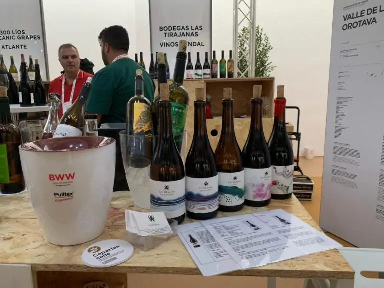 Vinos de Gran Canaria brillan en Barcelona Wine Week con Bodega Las Tirajanas