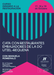 DO Utiel Requena organiza curso de cata y formacion para restaurantes