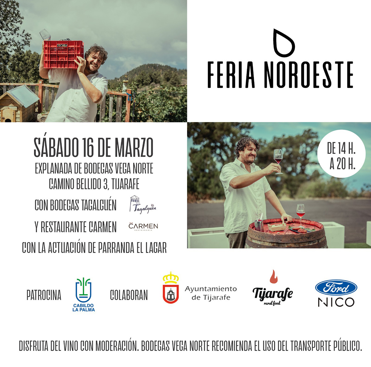 David Pérez deslumbra en la Feria Noroeste acompañado de Vinos Tagalguén 1 David Perez deslumbra en la Feria Noroeste acompanado de Vinos