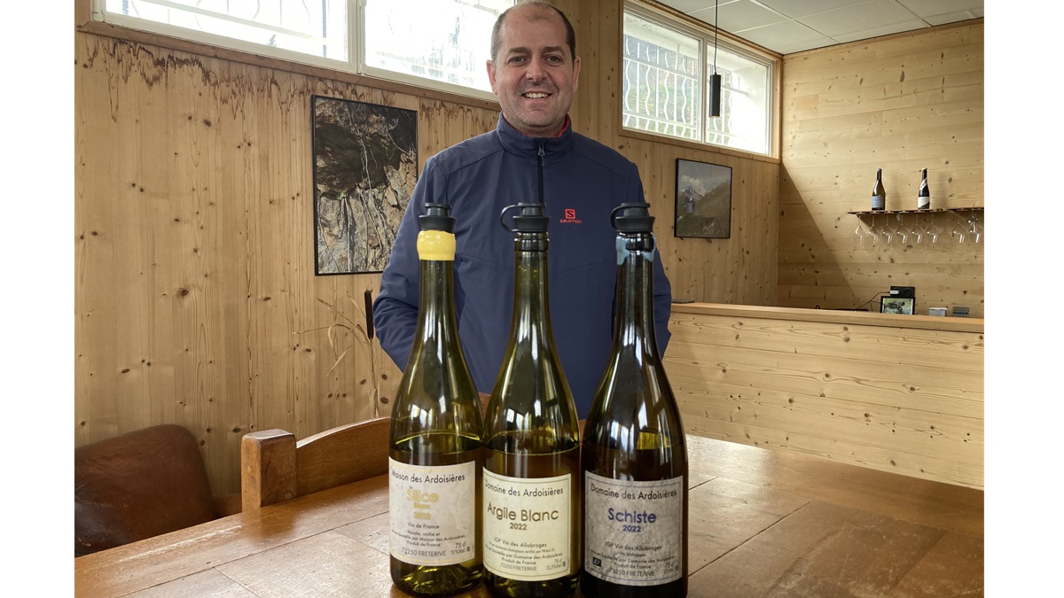 Domaine des Ardoisieres un referente vinicola en Savoie que renace