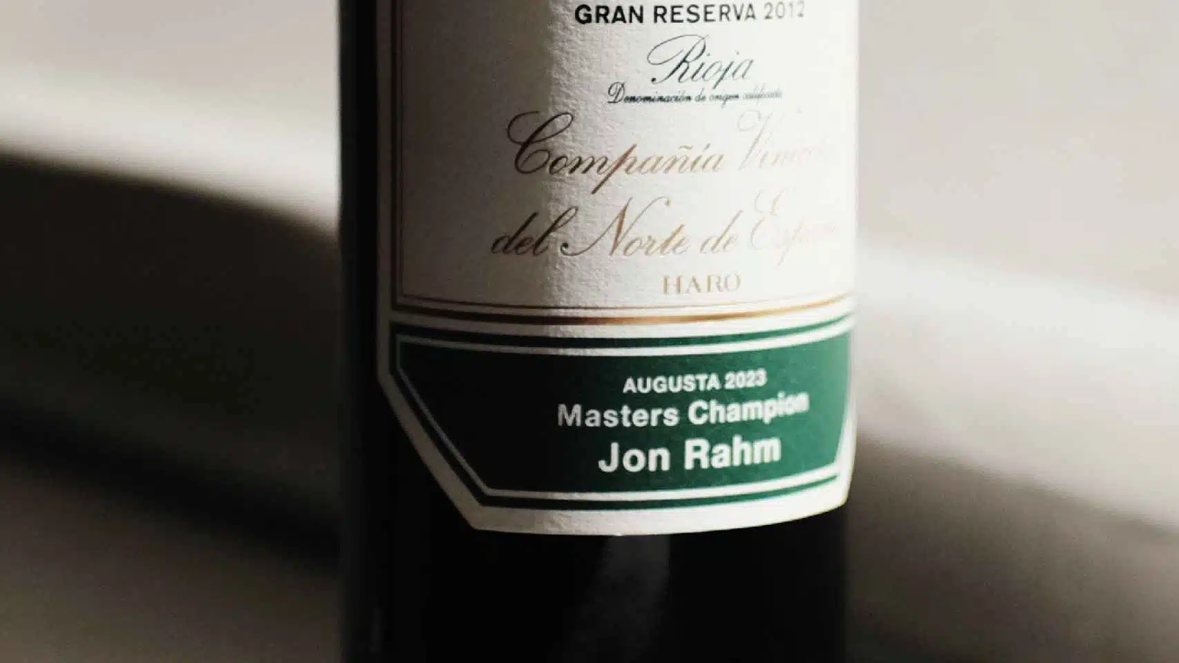 Los mejores golfistas del mundo disfrutarán de estos selectos vinos