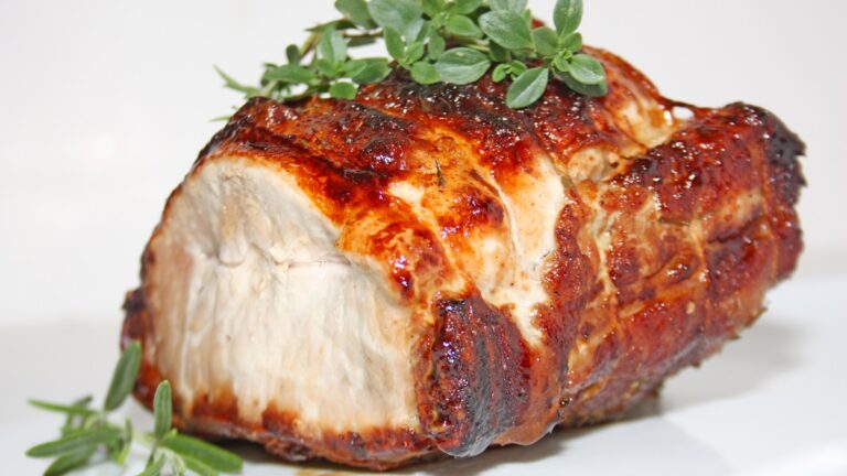 Receta de échine de porc al horno a baja temperatura con pinot noir 18 Receta de echine de porc al horno a baja temperatura