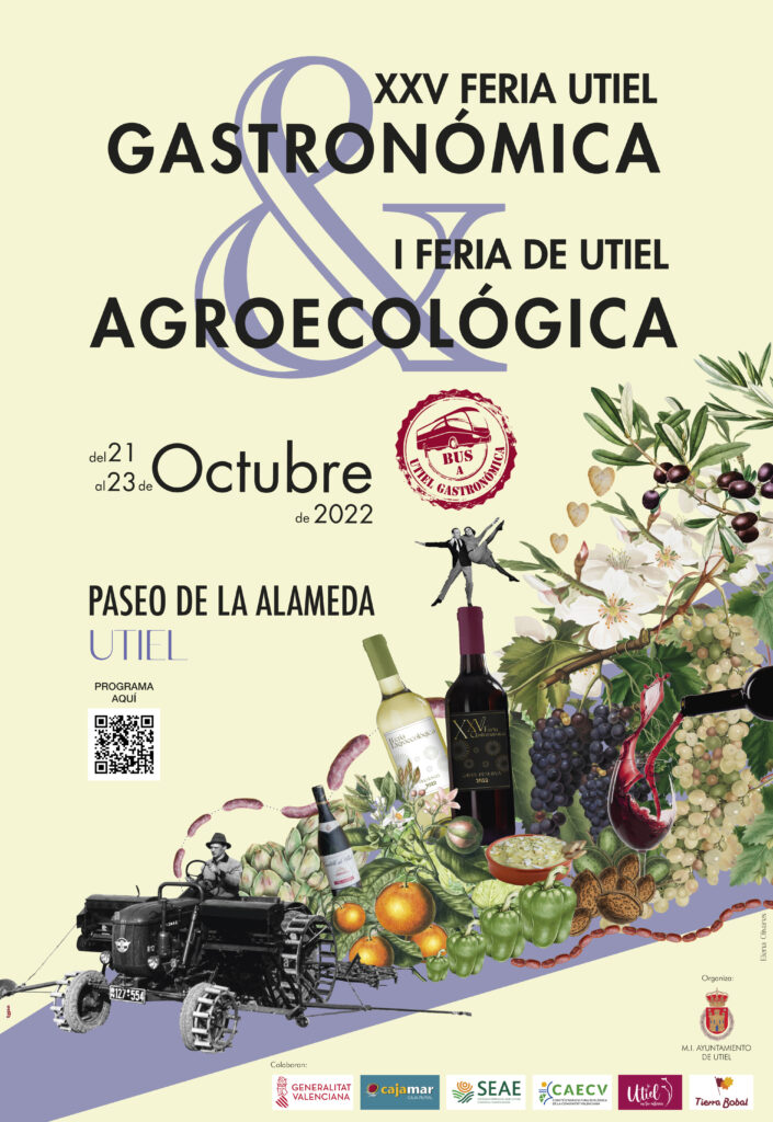 Utiel Gastronómica celebra su 25ª edición con agroecología, vinos y música 1 Utiel Gastronomica celebra su 25 edicion con vino cocina en