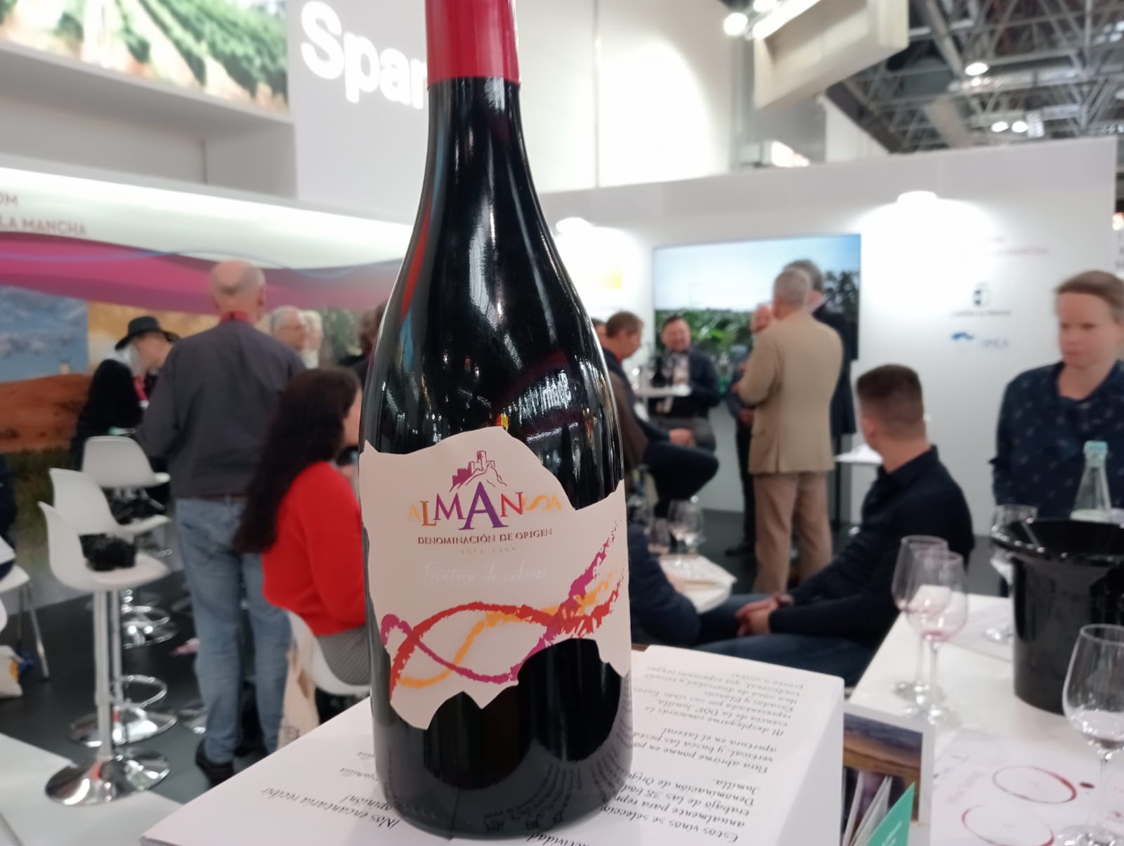 Vinos de DO Almansa se presentan ante 40 países en feria Prowein en Alemania 1 Vinos de DO Almansa se presentan ante 40 paises en