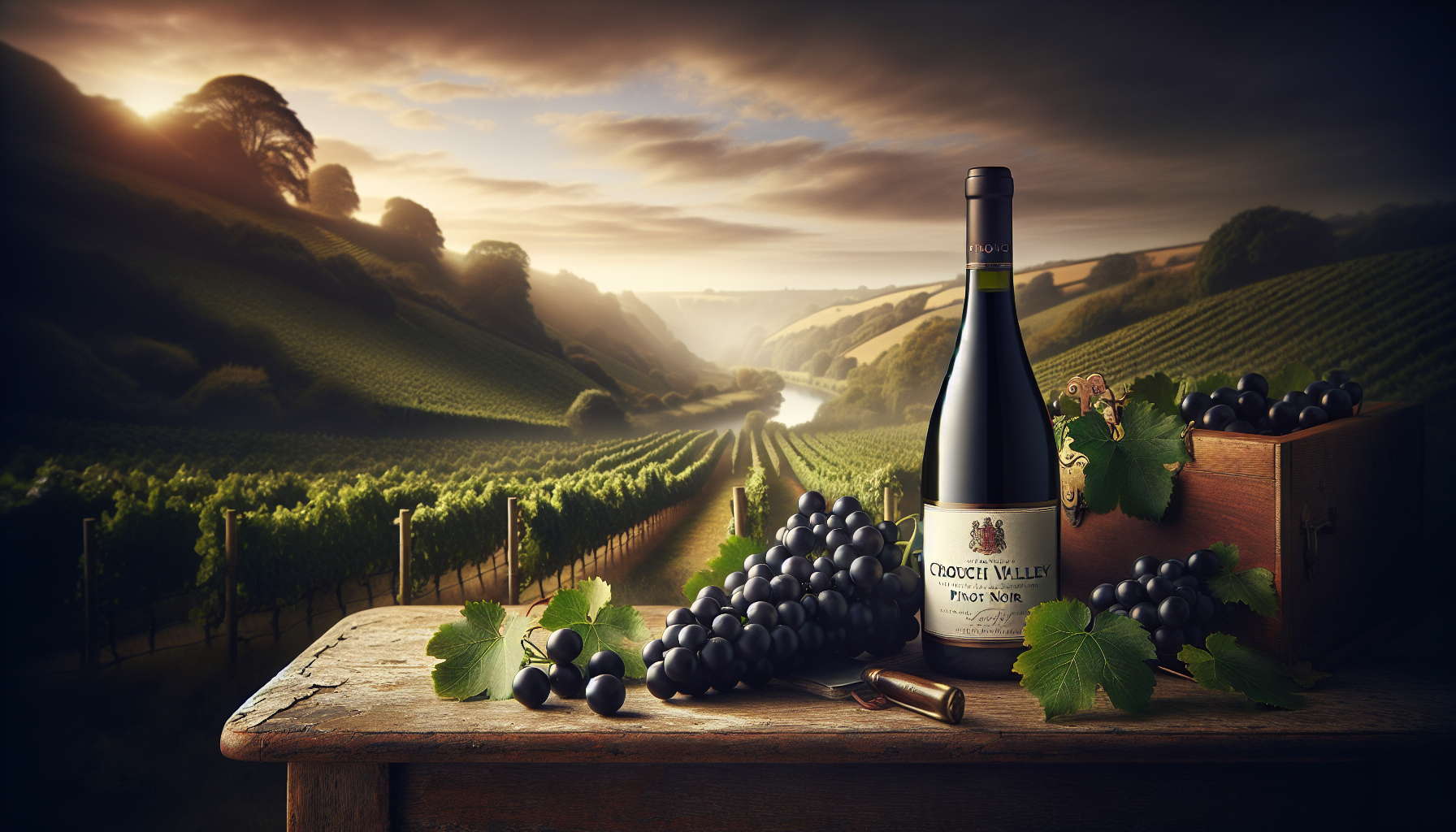 Vino inglés en honor a Roy Martin: Pinot Noir excepcional del Valle de Crouch 1 Vino ingles en honor a Roy Martin Pinot Noir