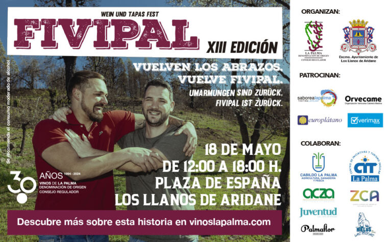 Presentado el Cartel de FIVIPAL 2024: Feria de Vinos de La Palma 40 Presentado el Cartel de FIVIPAL 2024 Feria de Vinos de