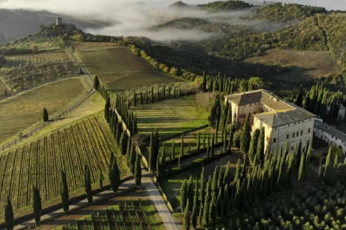 Toscana, set de la nueva película de Netflix con George Clooney y Adam Sandler 1 Toscana, set de la nueva película de Netflix con George Clooney y Adam Sandler