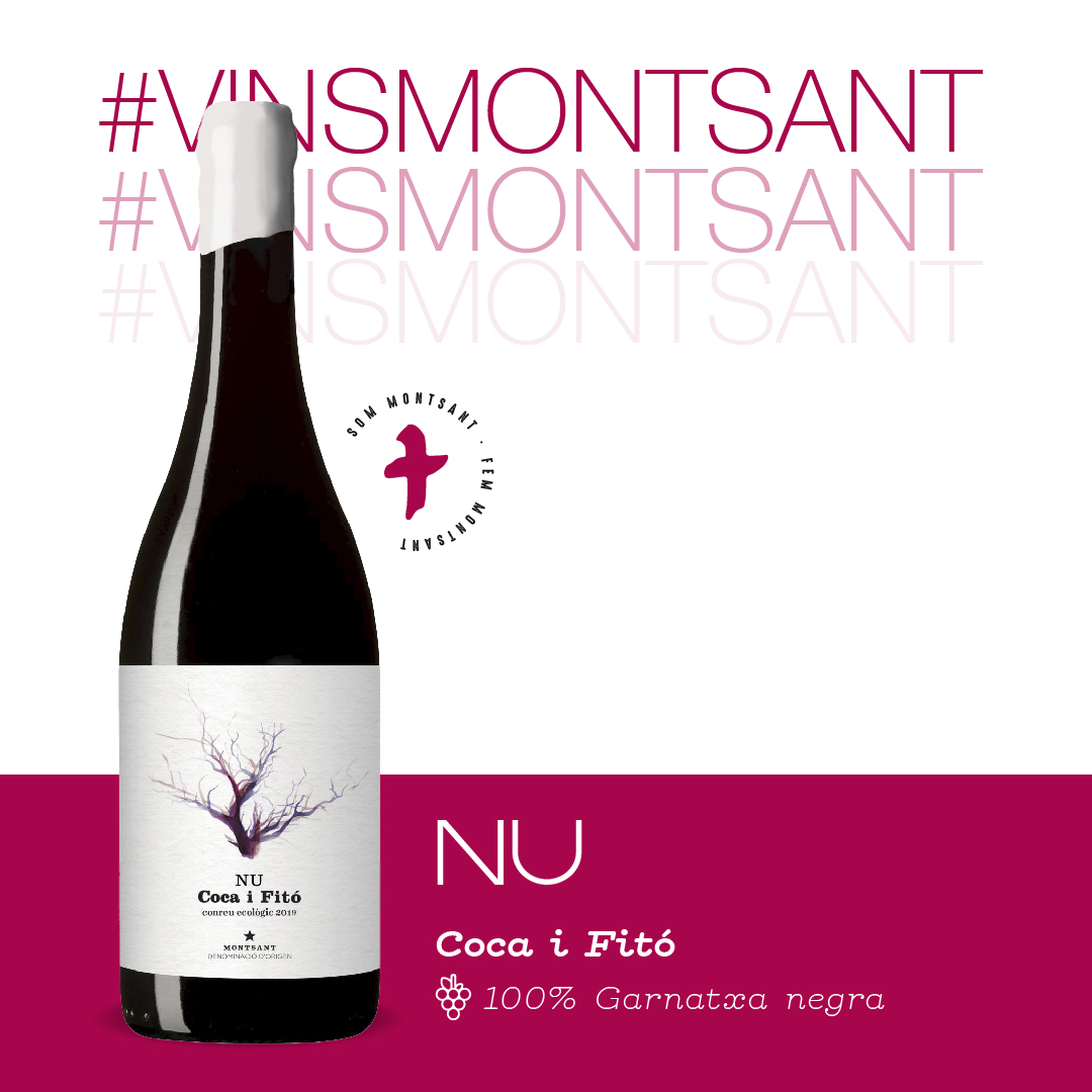 Nu el vino tinto joven vegano y ecologico de la