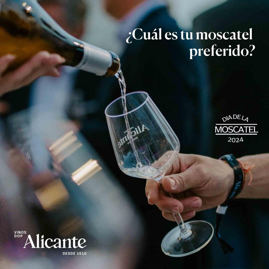 Participa en el sorteo 'Día de la Moscatel' en Instagram de Vinos Alicante DOP 1 Participa en el sorteo Dia de la Moscatel en Instagram
