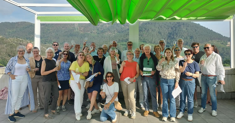 Profesionales holandeses de la Dutch Wine Academy visitan la D.O. Ribeiro 1 Profesionales holandeses de la Dutch Wine Academy visitan la DO
