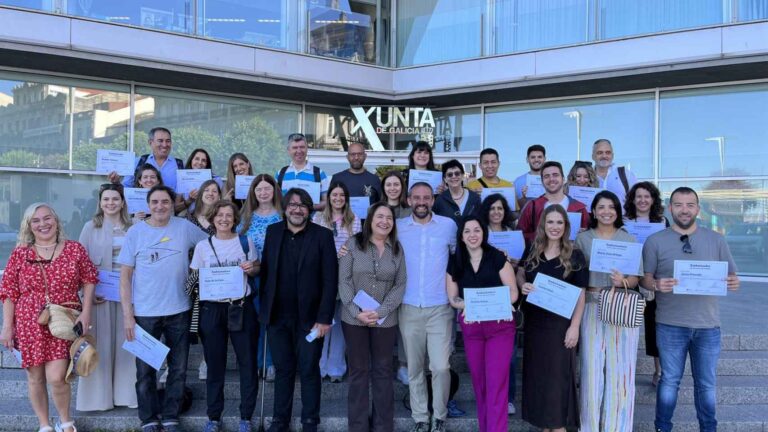 Sumilleres descubren el potencial vitivinicola del entorno de Vigo
