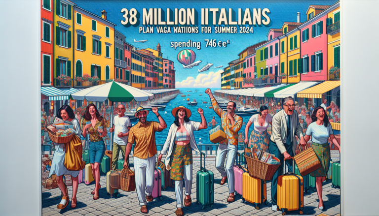 38 millones de italianos planean vacaciones para el verano 2024, gastando 746€ cada uno 59 38 millones de italianos planean vacaciones para el verano 2024