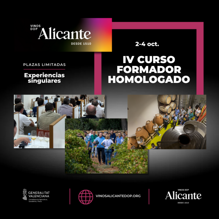 Abiertas inscripciones para el curso de Vinos DOP Alicante 2024 34 Abiertas inscripciones para el curso de Vinos DOP Alicante 2024