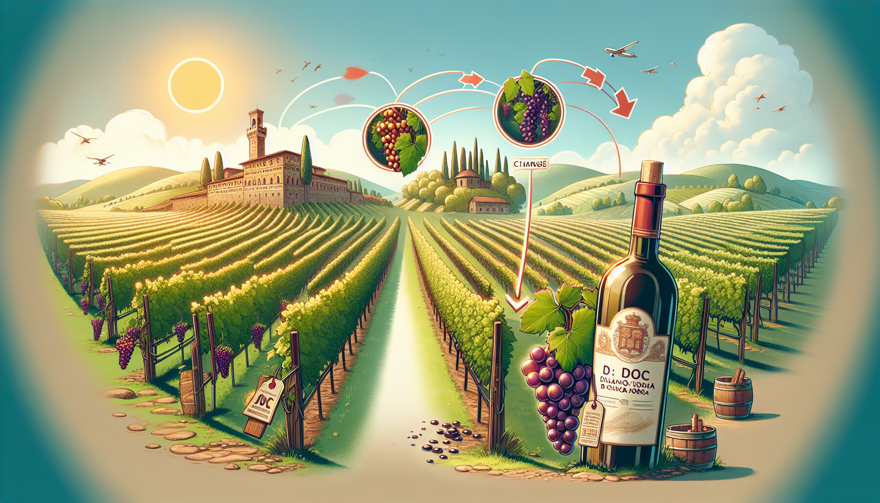 Ampliación de la zona productiva y cambios en el vino DOC Valdarno di Sopra 1 Ampliacion de la zona productiva y cambios en el vino
