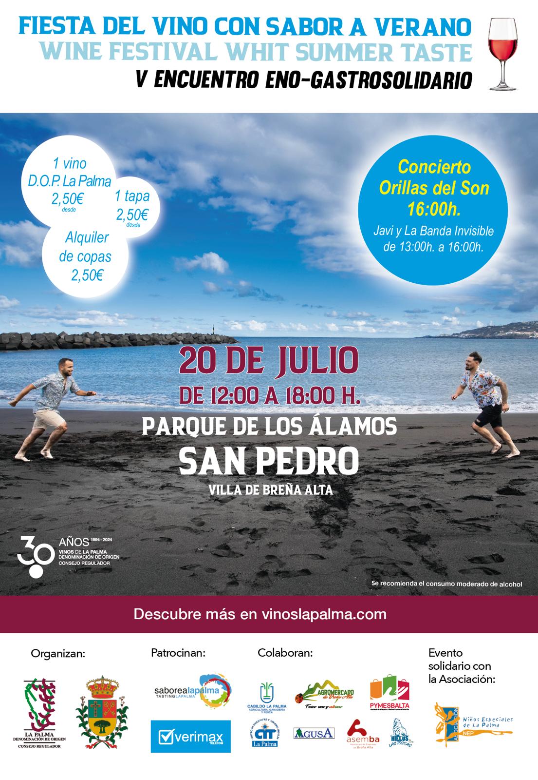 Fiesta del Vino con Sabor a Verano en La Villa de Breña Alta 1 Fiesta del Vino con Sabor a Verano en La Villa