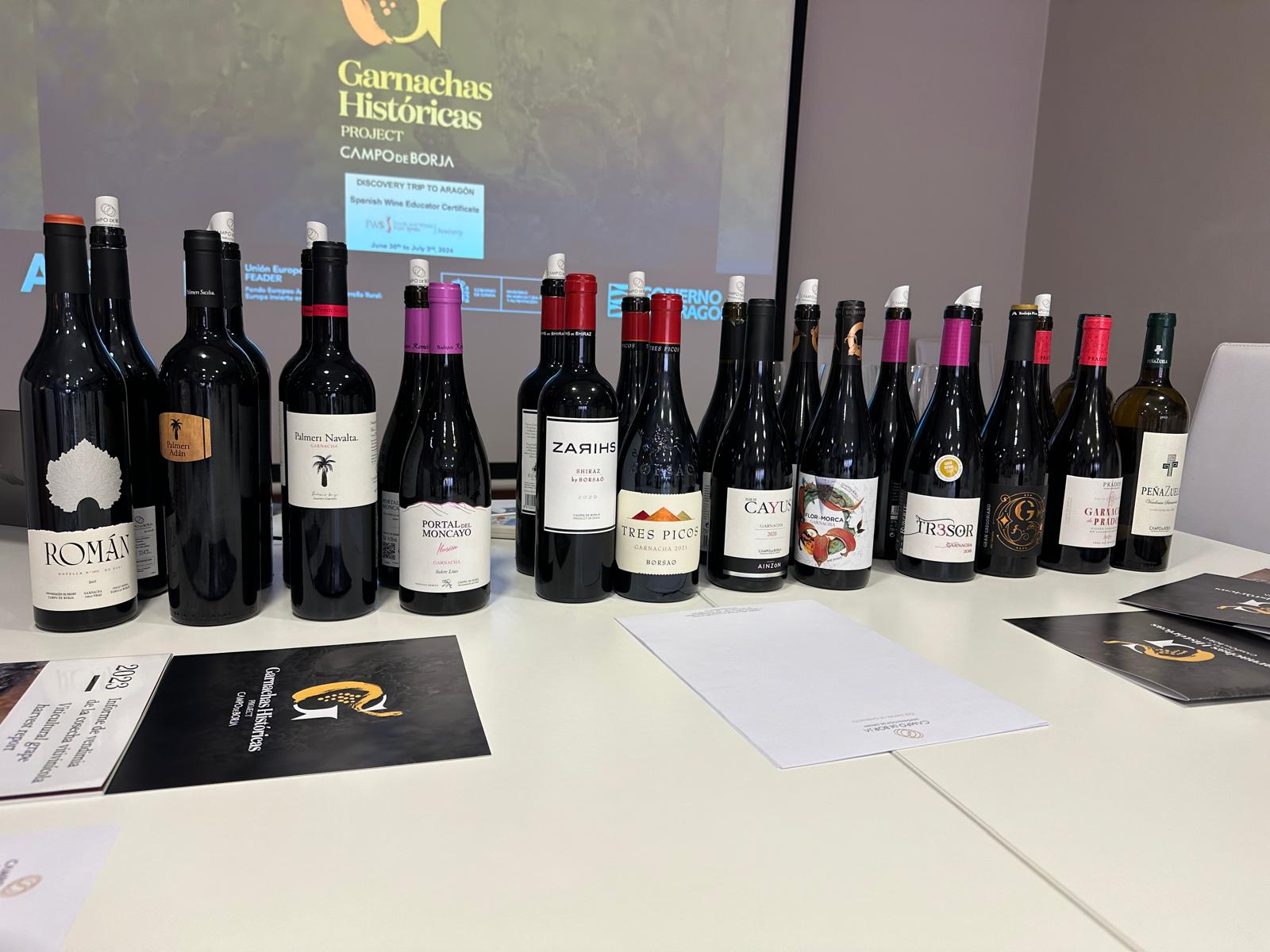 Grupo chino visita DOP Campo de Borja para conocer vinos españoles 1 Grupo chino visita DOP Campo de Borja para conocer vinos
