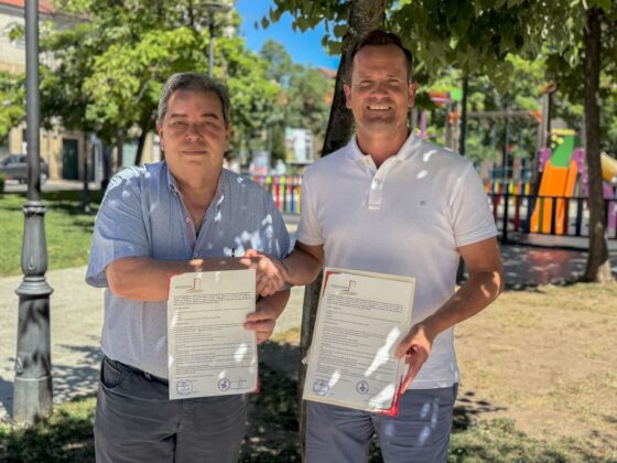 Presidente del C.R.D.O. Monterrei y alcalde de Verín acuerdan colaborar para la XVII Feria del Vino Monterrei 1 Presidente del CRDO Monterrei y alcalde de Verin acuerdan colaborar