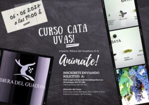 Ribera del Guadiana ofrece curso de cata de uva gratuito
