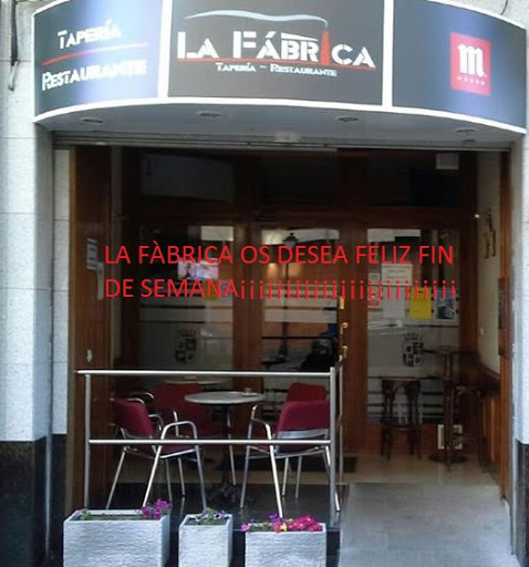 restaurante taperia LA FABRICA: Sabores auténticos en el corazón de Monforte 31
