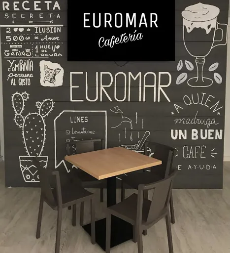 Cafetería Euromar: Un rincón acogedor con sabor local en Ourense