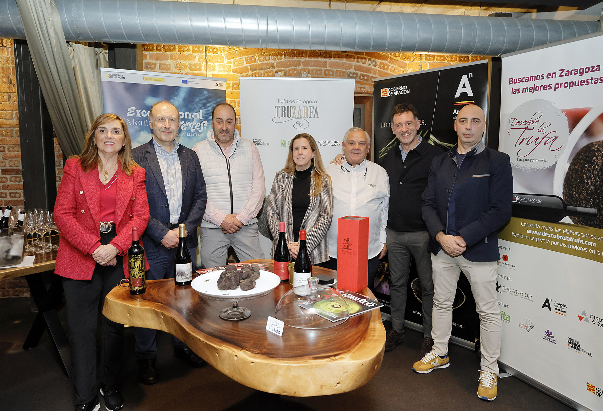 Aragón presenta su trufa negra y vinos en Bilbao del 17 al 23 febrero 1 Aragon presenta su trufa negra y vinos en Bilbao del