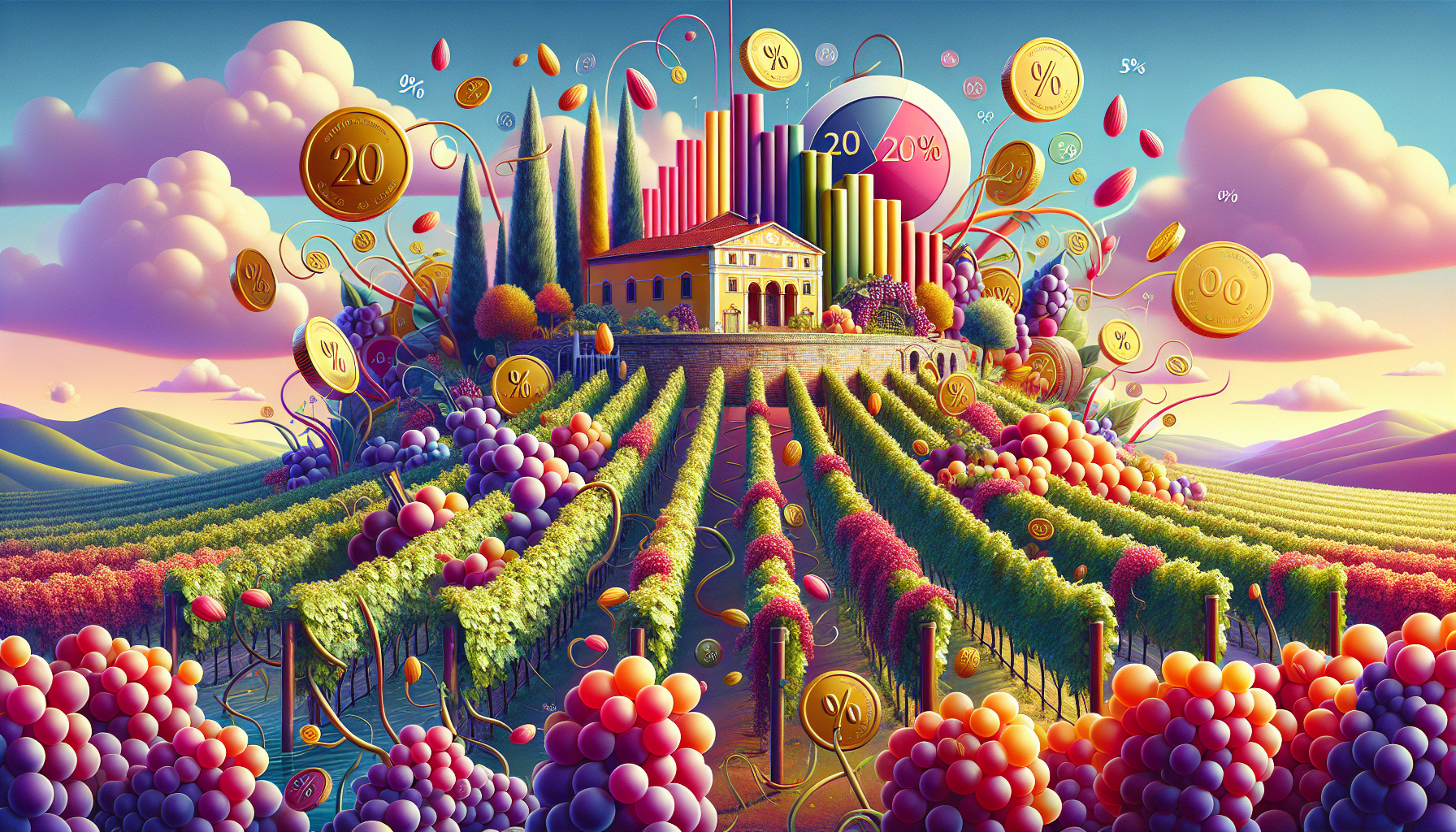 Aumento del 60% en producción de vinos dealcolatados en Italia para 2025 1 Aumento del 60 en produccion de vinos dealcolatados en Italia