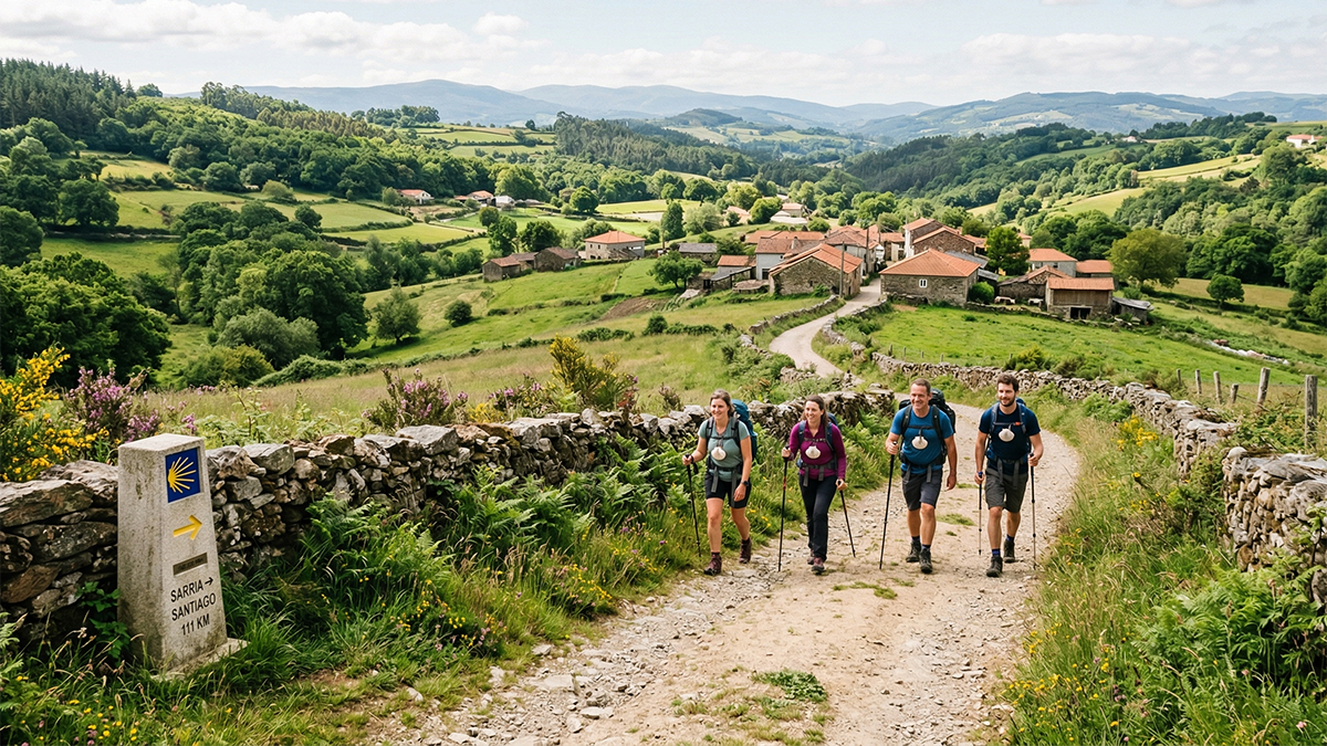 Camino de Santiago desde Sarria