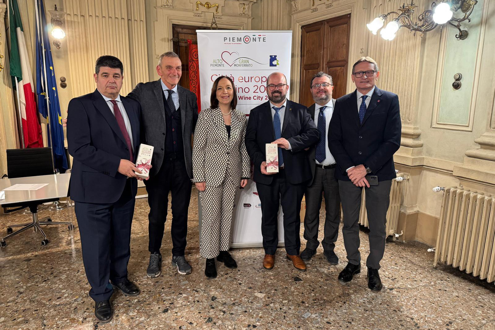 Cariñena recibe el título de Ciudad Europea del Vino 2025 en Italia 1 Carinena recibe el titulo de Ciudad Europea del Vino 2025
