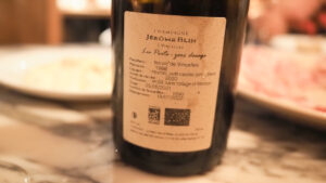 Champagne Zero Dosage Jerome Blin destaca por su frescura y