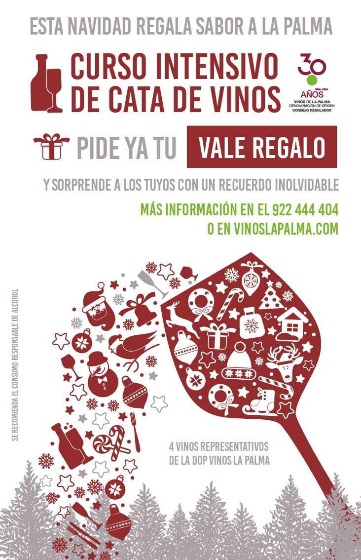 Curso de cata de vinos en La Palma para regalar estas Navidades 28 Curso de cata de vinos en La Palma para regalar