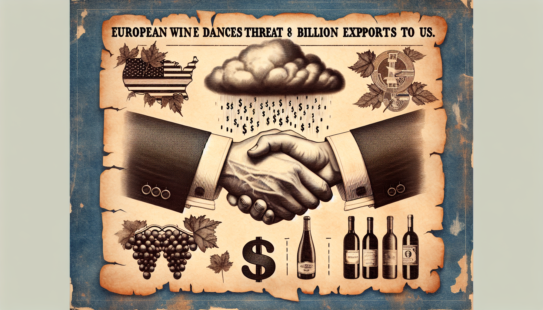 Danzos al vino europeo amenazan 8 mil millones de exportaciones a EE UU 1 Danzos al vino europeo amenazan 8 mil millones de