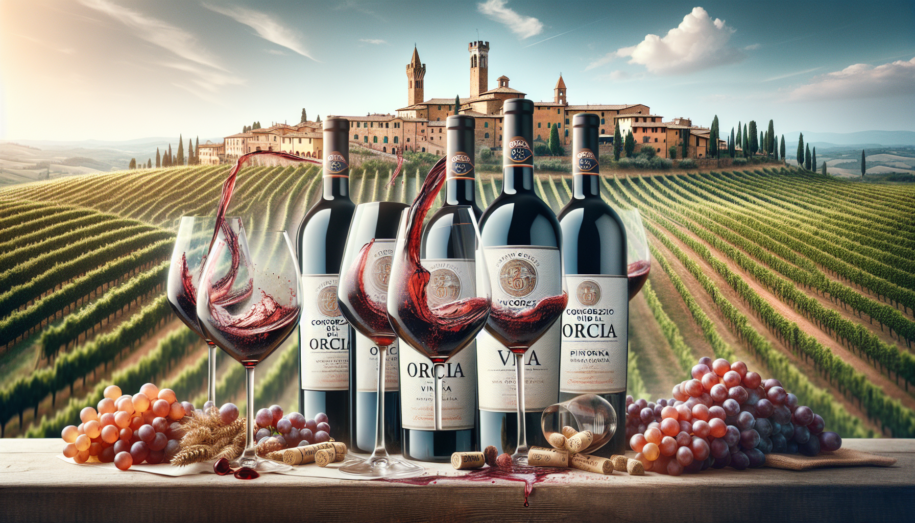 DiVinOrcia celebra 25 años del Consorzio del Vino Orcia en Pienza 1 DiVinOrcia celebra 25 anos del Consorzio del Vino Orcia en