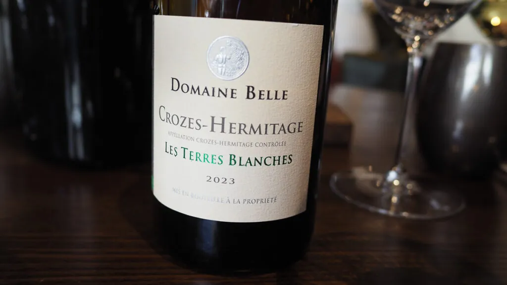 Domaine Belle presenta vinos premiados de Crozes Hermitage y Hermitage