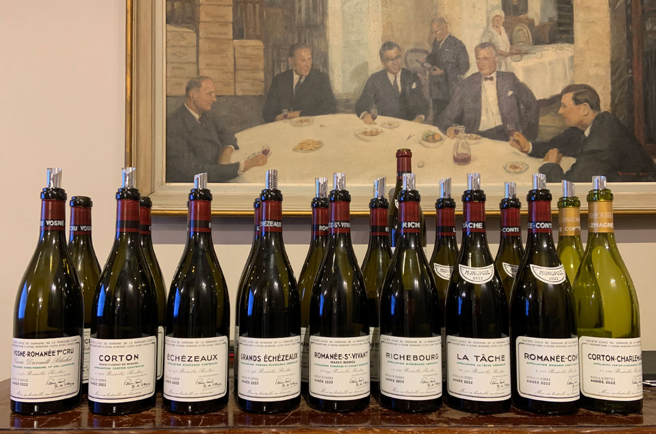 Domaine de la Romanée-Conti presenta sus vinos 2022 en Londres 1 Domaine de la Romanee Conti presenta sus vinos 2022 en Londres