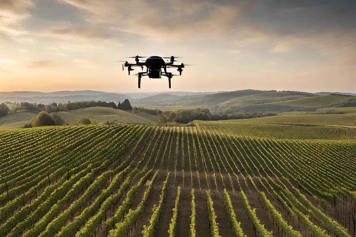 Drones y sensores revolucionan la viticultura en Irpinia y Sannio 1 Drones y sensores revolucionan la viticultura en Irpinia y Sannio