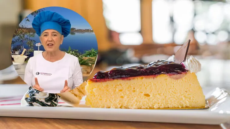 El truco de Eva Arguiñano para la tarta de queso definitiva: "Olvida la harina y añade 3 huevos" 4 Eva Arguiñano, Cocinera y presentadora de televisión española