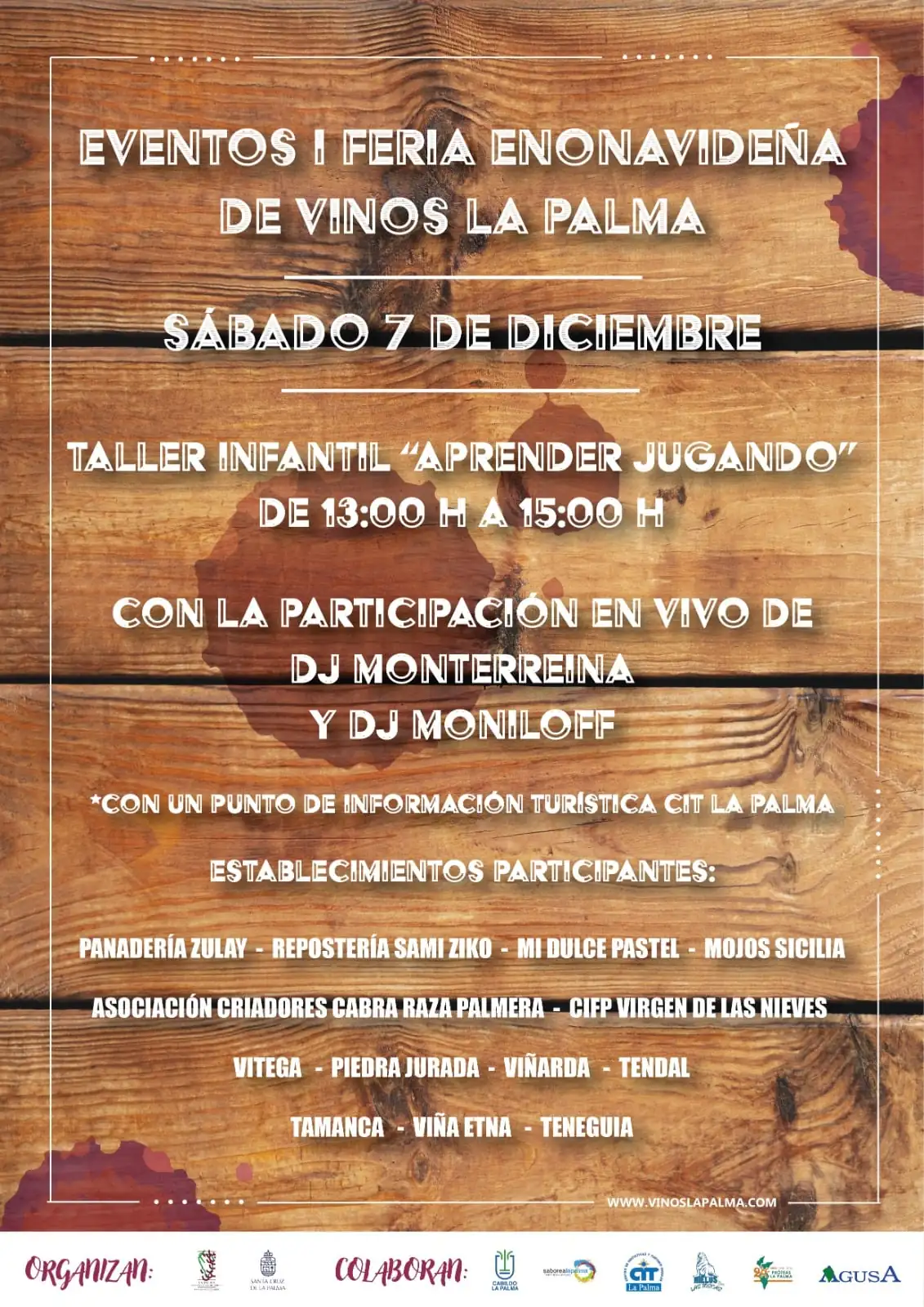 Feria Enonavideña en La Palma con vinos y productos locales este sábado 1 Feria Enonavideña en La Palma con vinos y productos locales este sábado