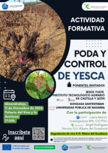Formacion sobre viticultura y cambio climatico en Ribera del Guadiana