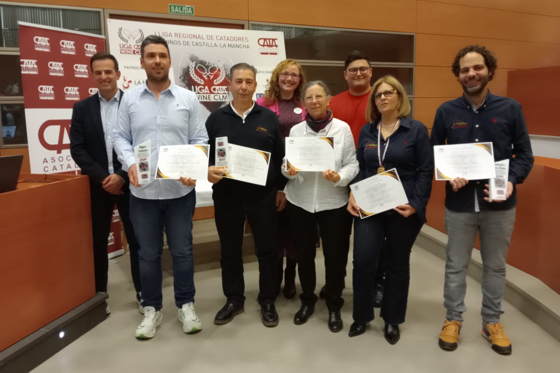 Ganadores de la I Liga de Cata de Castilla-La Mancha en 2024 1 Ganadores de la I Liga de Cata de Castilla La Mancha