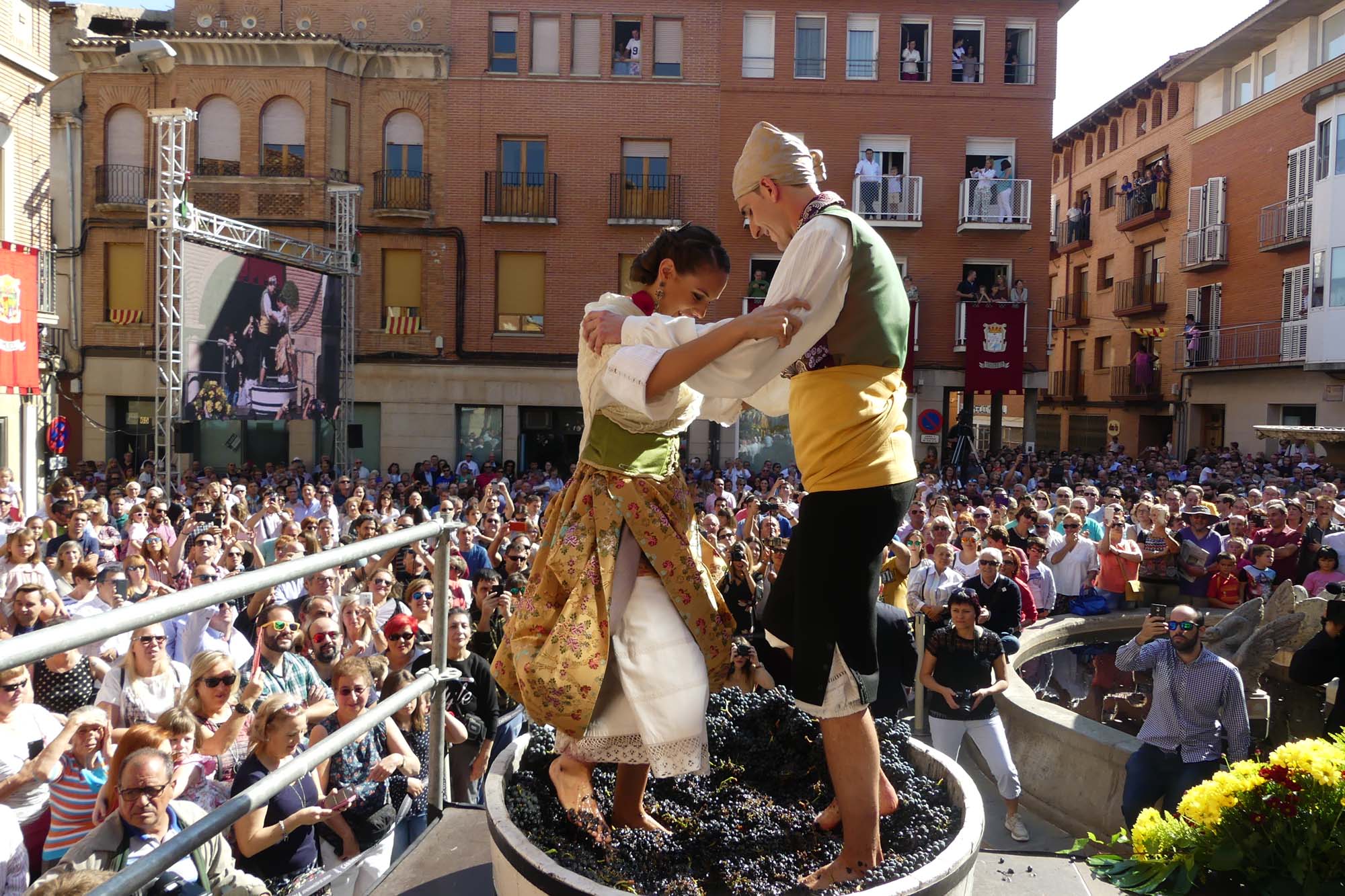 La Fiesta de la Vendimia de Cariñena ya es de Interés Turístico Nacional 1 La Fiesta de la Vendimia de Carinena ya es de