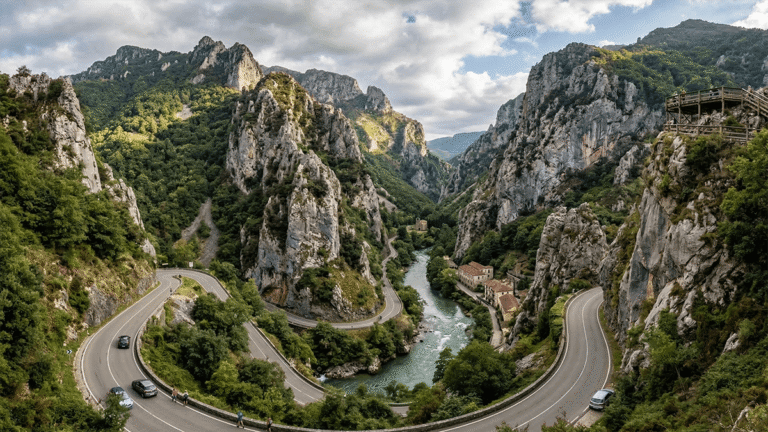 La Hermida, el impresionante desfiladero español rodeado de montañas y naturaleza salvaje 5 La Hermida