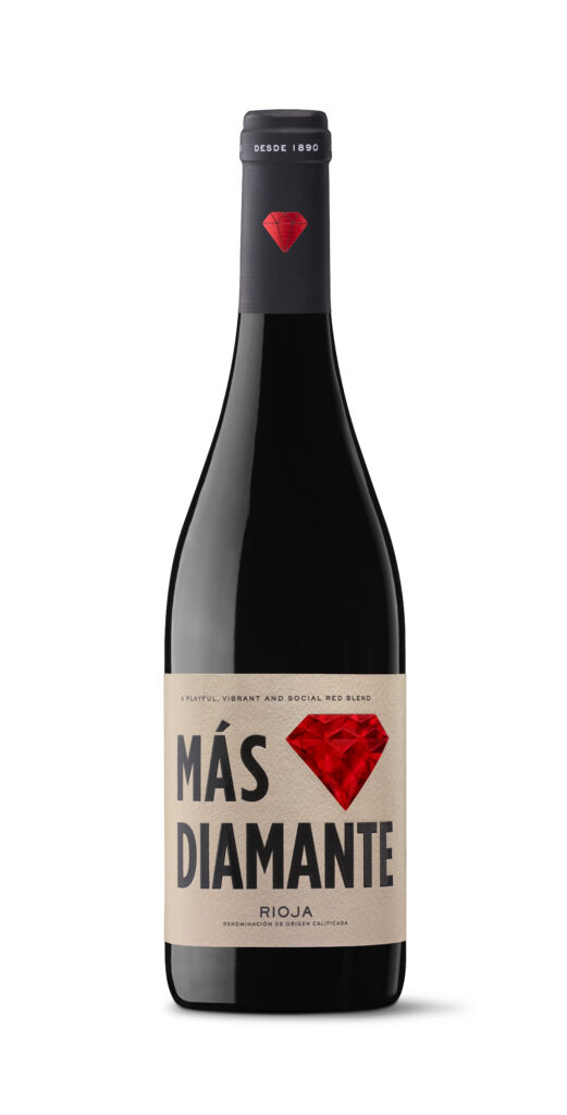 Más Diamante Red Blend 2024: el primer red blend de Rioja que se disfruta sin reglas ni protocolos 2 MAS DIAMANTE 1